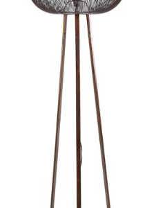 Vl.l. 3-poot copper twist /zwart nikkel